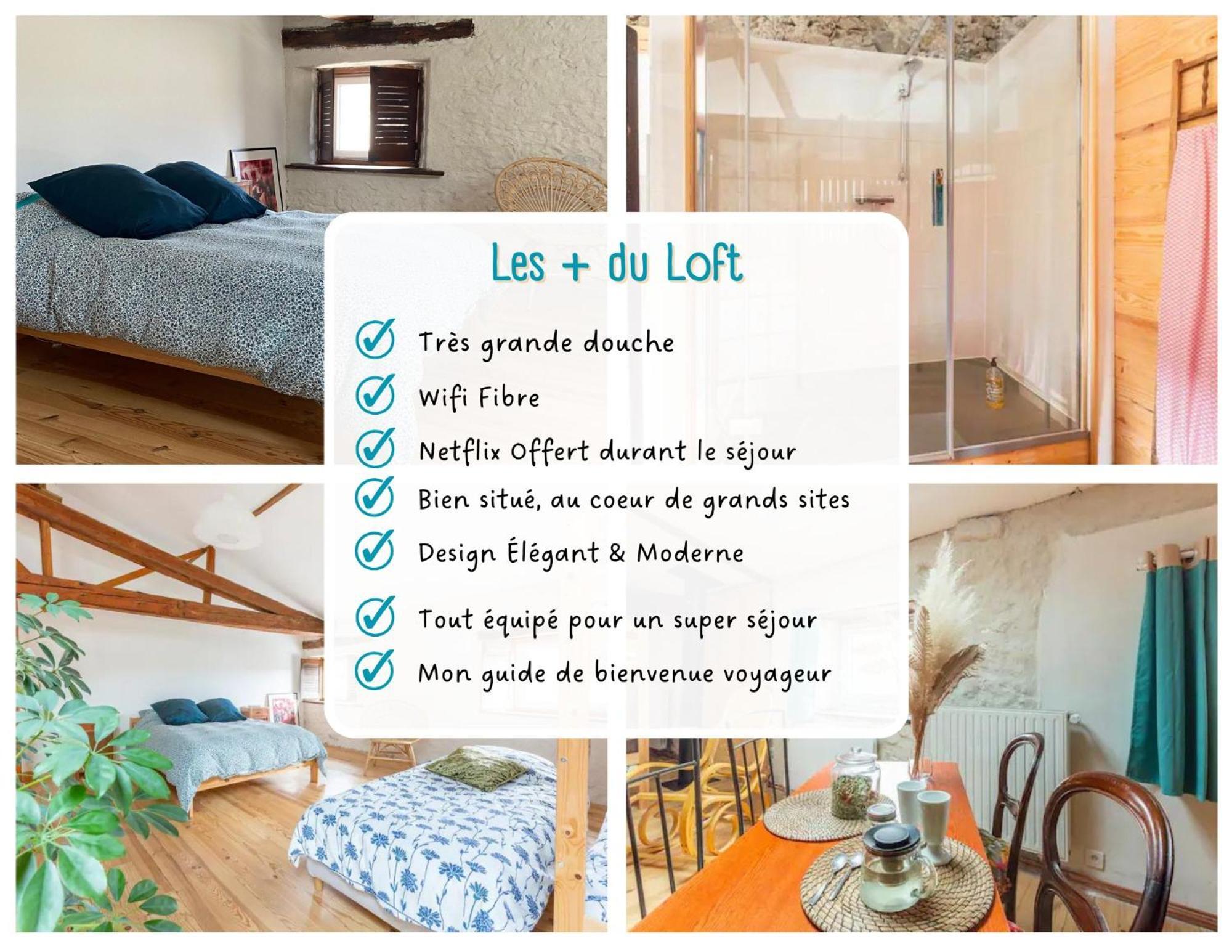 Chambre Triple Deluxe - Gite De La Louve Fougax-et-Barrineuf Bagian luar foto